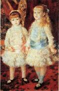 Pierre Renoir Rose et Bleue painting